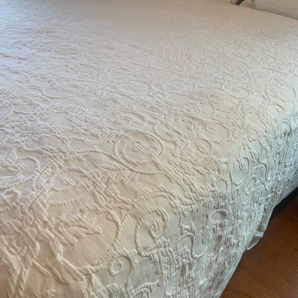 Pottery Barn King Duvet w 2 Euros